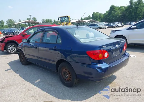2003 Toyota Corolla Le z USA, uszkodzony, nr VIN 2T1BR38E23C144532